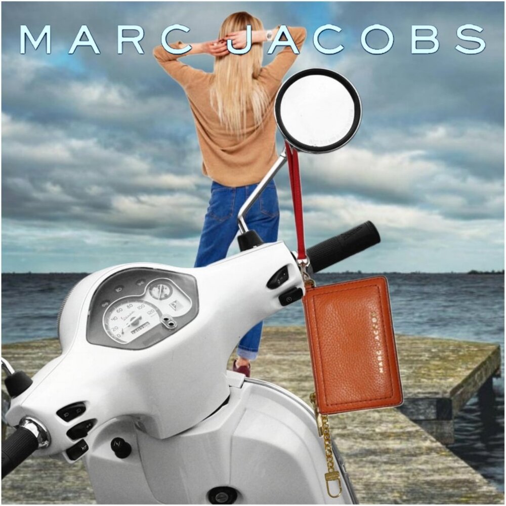 Marc Jacobs Women's Groove Top Zip Leather Wallet